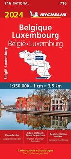 Wegenkaart - Landkaart 716 Belgie &amp; Luxemburg 2024 -, Boeken, Atlassen en Landkaarten, Nieuw, Verzenden