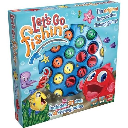 Goliath Lets Go Fishing Original (ML) - Actiespel -, Kinderen en Baby's, Speelgoed | Overig, Zo goed als nieuw, Ophalen of Verzenden