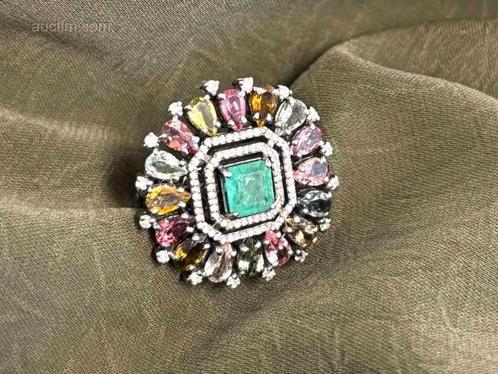 Edelsteen ring – € 5.060,-, Diversen, Levensmiddelen, Ophalen