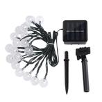 Benson Lichtsnoer - 20 LED bolletjes - Solar - 8 lichtsta..., Tuin en Terras, Buitenverlichting, Ophalen of Verzenden, Nieuw