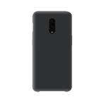 OnePlus 6T Siliconen Back Cover - Zwart, Telecommunicatie, Nieuw, Bescherming