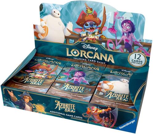 Disney Lorcana TCG Azurite Sea-Booster Box (Diversen) NIEUW, Hobby en Vrije tijd, Verzamelkaartspellen | Overige, Nieuw, Ophalen of Verzenden