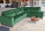 Hoekbank Naarden - hoekbanken - Groen, Huis en Inrichting, Banken | Sofa's en Chaises Longues, Nieuw, Stof