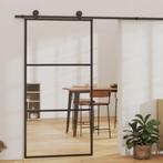vidaXL Schuifdeur met beslag 102x205 cm aluminium en, Verzenden, Nieuw