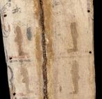 Oude Egypte, late periode Hout Fragment van sarcofaagdeksel.