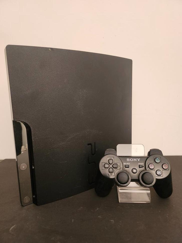 Slim Playstation 3 (320gb) Zwart + Controller, Spelcomputers en Games, Spelcomputers | Sony PlayStation 3, Ophalen of Verzenden