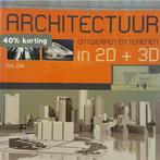 Architectuur ontwerpen en tekenen in 2D + 3D 9789057640704, Boeken, Verzenden, Zo goed als nieuw, M. Zell
