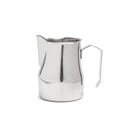 Melkopschuimkannetje  | Zilver | 350ml | RVS | Melkkan, Witgoed en Apparatuur, Koffiemachine-accessoires, Nieuw, Verzenden