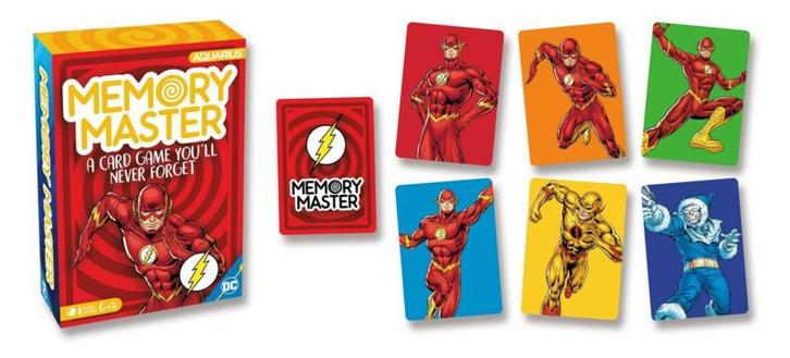 DC Comics: The Flash Memory Master Card Game (Spellen), Hobby en Vrije tijd, Gezelschapsspellen | Bordspellen, Zo goed als nieuw