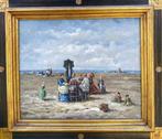 Europese school (XX) - Zomers strand gezicht