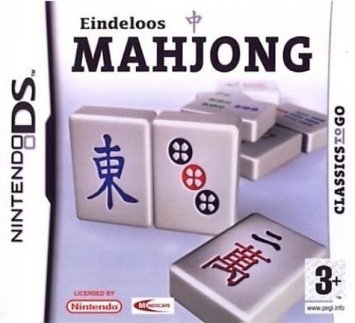 Eindeloos Mahjong (zonder handleiding) (Nintendo DS), Spelcomputers en Games, Games | Nintendo DS, Gebruikt, Verzenden