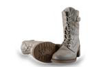 Mustang Veterboots in maat 40 Wit | 10% extra korting, Verzenden, Wit, Overige typen, Zo goed als nieuw
