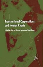 Transnational Corporations and Human Rights, Frynas, J., Zo goed als nieuw, Frynas, J., Verzenden