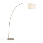 Moderne booglamp beige met teddy kap - Vinossa, Huis en Inrichting, Nieuw, Overige materialen, Modern, 150 tot 200 cm