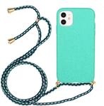 iPhone 14 / 16e Crossbody TPU Hoesje met Koord Mint, Ophalen of Verzenden, Nieuw