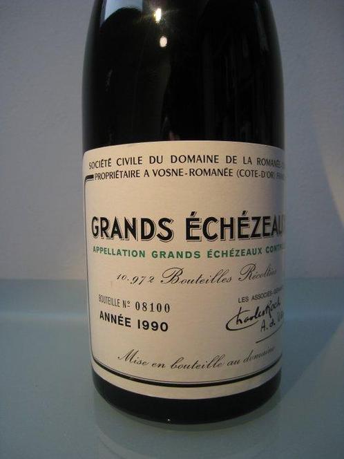 1990 Domaine de la Romanée-Conti - Grands Échezeaux Grand, Verzamelen, Wijnen