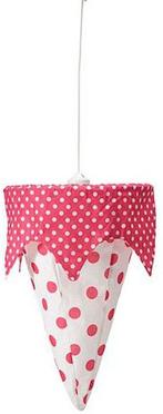 Jollein Dots - Lampenkap - (excl. pendel) - Fuchsia, Huis en Inrichting, Lampen | Tafellampen, Nieuw, Verzenden