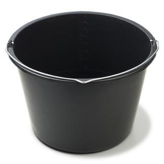 Emmer | Toolland | 20 liter (LDPE, Zwart), Tuin en Terras, Overige Tuin en Terras, Nieuw, Verzenden