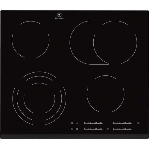 Electrolux EHF6547FXK kookplaat Zwart Ingebouwd 4 zone(s), Witgoed en Apparatuur, Kookplaten, Nieuw, Ophalen of Verzenden