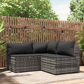 Loungeset Grijs - Retourdeal! Heerlijk buiten zitten -35% beschikbaar voor biedingen
