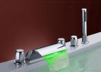 Watervalkraan type Acquario LED design waterval bad kraan, Verzenden, Nieuw