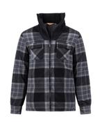 Life-Line Flores Gevoerd Fleece Vest/Jas Grey Check, Nieuw