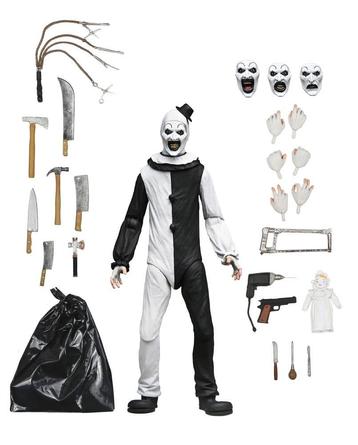 Terrifier Action Figure Ultimate Art the Clown 17 cm beschikbaar voor biedingen