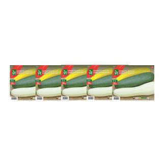 Courgettezaad | VT | 5 stuks (Multicolor), Tuin en Terras, Bloembollen en Zaden, Verzenden