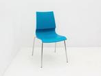 Kantinestoel  Maxdesign Ricciolina - turquoise - 4-poot, Ophalen of Verzenden, Gebruikt, Overige typen