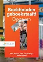 Boekhouden geboekstaafd 1 opgaven, 9789001738310, Boeken, Studieboeken en Cursussen, Verzenden, Zo goed als nieuw, Studieboeken