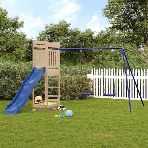 vidaXL Speelhuis massief grenenhout, Kinderen en Baby's, Speelgoed | Buiten | Speeltoestellen, Nieuw, Verzenden