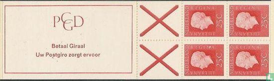 Nederland - Koningin Juliana (telblok) - 1969, Postzegels en Munten, Postzegels | Nederland, Postfris, Verzenden