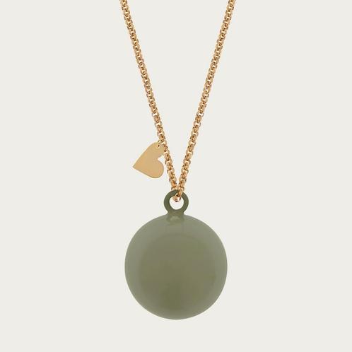 Proud MaMa Zwangerschapsketting Babybel Feline groen goud kl, Sieraden, Tassen en Uiterlijk, Kettingen, Nieuw