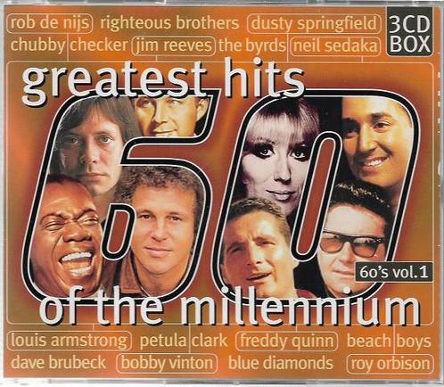 cd - Various - Greatest Hits Of The Millennium 60s Vol. 1, Cd's en Dvd's, Cd's | Overige Cd's, Zo goed als nieuw, Verzenden