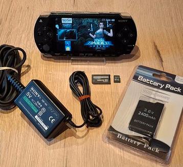 PSP 1004 Complete Set  Nette staat  + 40 games beschikbaar voor biedingen