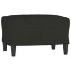 Voetenbank Zwart - Relax! Retourdeal - 42% Korting, 50 tot 75 cm, Nieuw, Ophalen of Verzenden, Modern