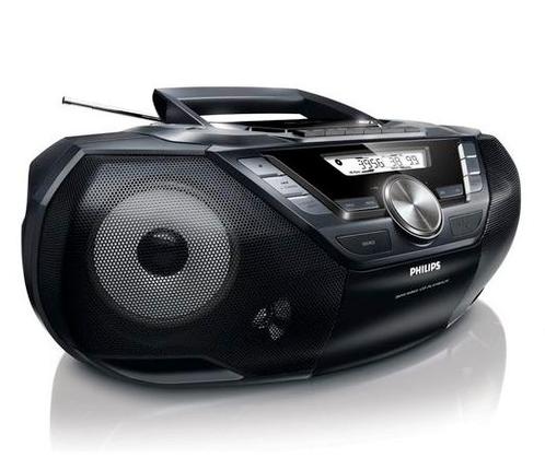 Philips AZ787 - Radio/CD-speler - Zwart, Audio, Tv en Foto, Luidsprekers