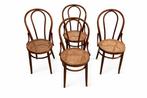 stile thonet - Stoel (4) - Hout, paglia di Vienna - Stoelen
