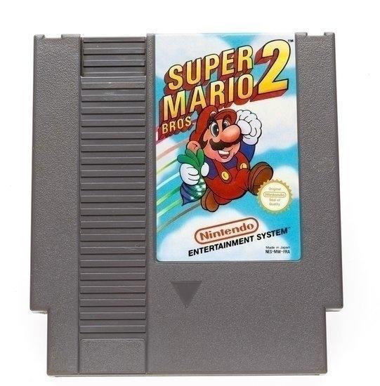 Super Mario Bros 2 [Nintendo NES], Spelcomputers en Games, Games | Nintendo NES, Zo goed als nieuw, Ophalen of Verzenden