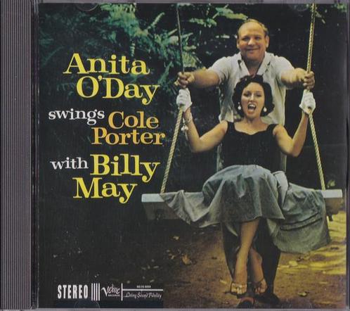 cd - Anita ODay - Anita ODay Swings Cole Porter With Bi..., Cd's en Dvd's, Cd's | Overige Cd's, Zo goed als nieuw, Verzenden