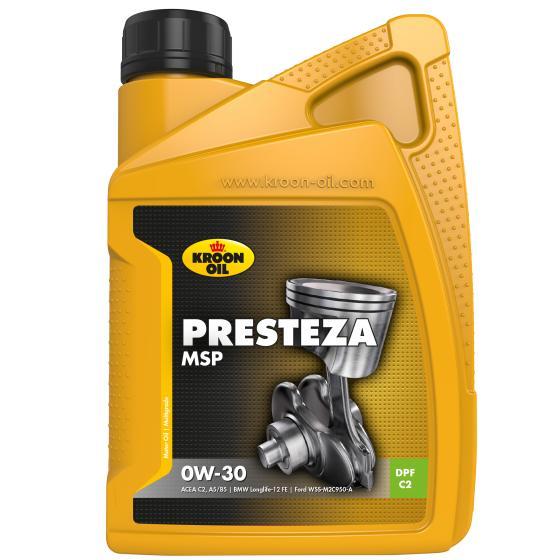 1 L flacon Kroon-Oil Presteza MSP 0W-30, Auto diversen, Onderhoudsmiddelen, Verzenden