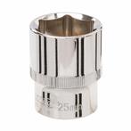 Silverline Zeskantige dop - chroom vanadium - 25 mm - roe..., Doe-het-zelf en Verbouw, Gereedschap | Handgereedschap, Ophalen of Verzenden