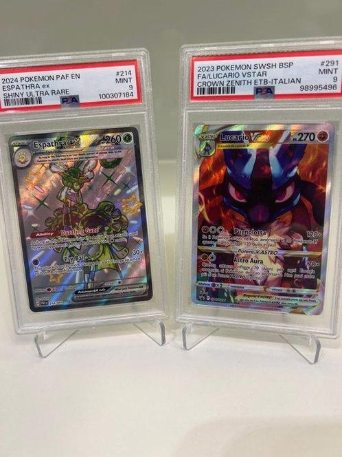 Pokémon - 2 Graded card - PSA 9, Hobby en Vrije tijd, Verzamelkaartspellen | Pokémon