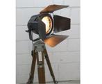 Theater Lamp - Staande lamp - Aluminium, Hout, Staal