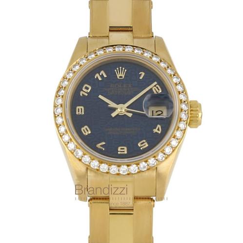 Rolex Lady-Datejust 26 69178 uit 1995, Sieraden, Tassen en Uiterlijk, Horloges | Dames, Polshorloge, Gebruikt, Rolex, Verzenden