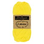 Scheepjes Catona - 10g - 280 Lemon - Haakgaren / Breigaren, Hobby en Vrije tijd, Ophalen of Verzenden, Nieuw, Breien of Haken