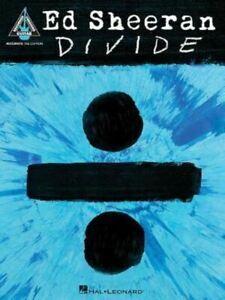Sheeran Edy Divide Guitar Tab Book (Paperback), Boeken, Overige Boeken, Gelezen, Verzenden