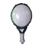 Tennis racket folie ballon groen, rood of blauw, Sport en Fitness, Tennis, Verzenden, Nieuw, Overige typen, Overige merken
