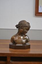 secondo Jean Baptiste Pigalle - Beeld, La Rieuse - 33 cm -