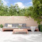 vidaXL 4-delige Loungeset met kussens massief douglashout, Verzenden, Nieuw, 4 zitplaatsen, Loungeset